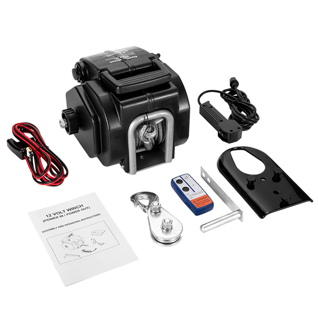 Fishing Boat Anchor Winch - Tekne Çapa Vinci, 12V 24V, Tambur