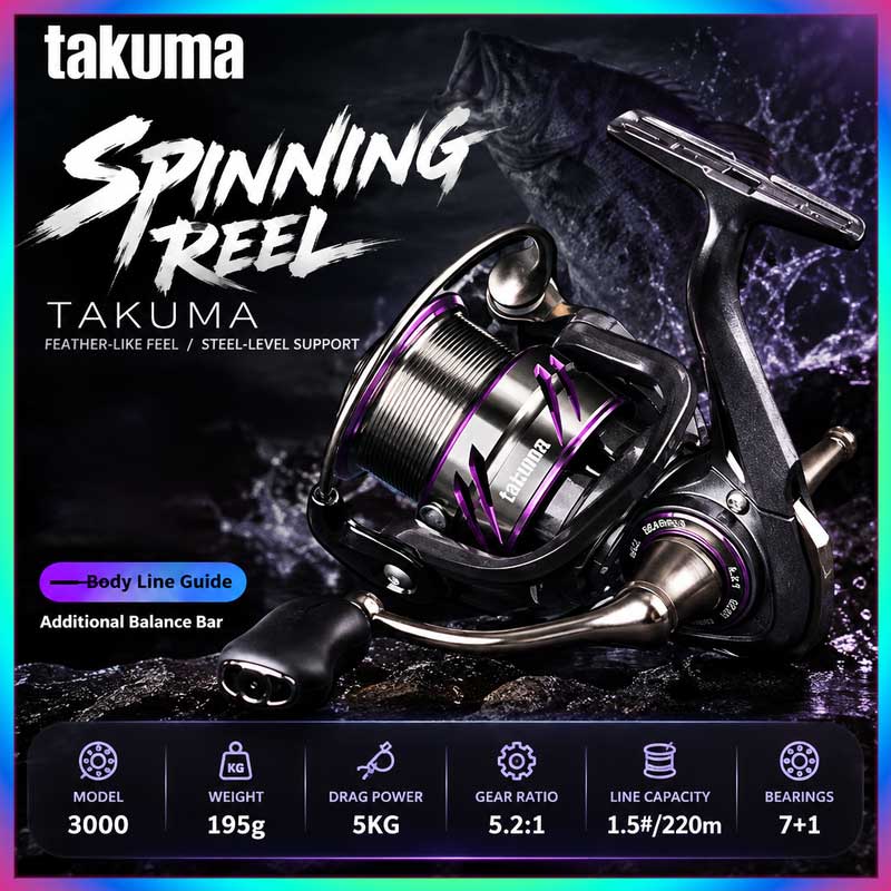 Takuma Lingxi 3000s Hafif Spin - Fishing Boat Steering Wheel incelemesi ve fiyatı
