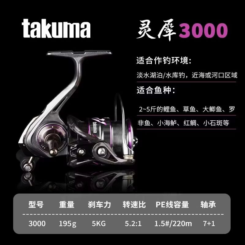 Takuma Lingxi 3000s Hafif Spin - Fishing Boat Steering Wheel incelemesi ve fiyatı